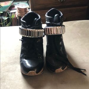 Beau and Ashe Heel Sneakers with Strap